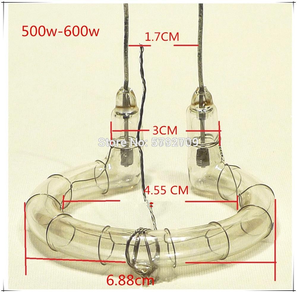 COPY 300W 400W 500W 600W Ring Flash Tube Xenon Lamp Flashtube 5500K Repair Part Photo Studio Speedlight Lighting