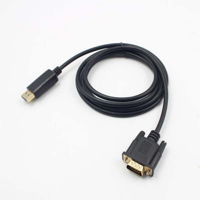 Displayport Naar Vga Kabel Dp Naar Vga Revolutie Naar Male 1.8M 1080P Hd Kabel Laptop Kabel