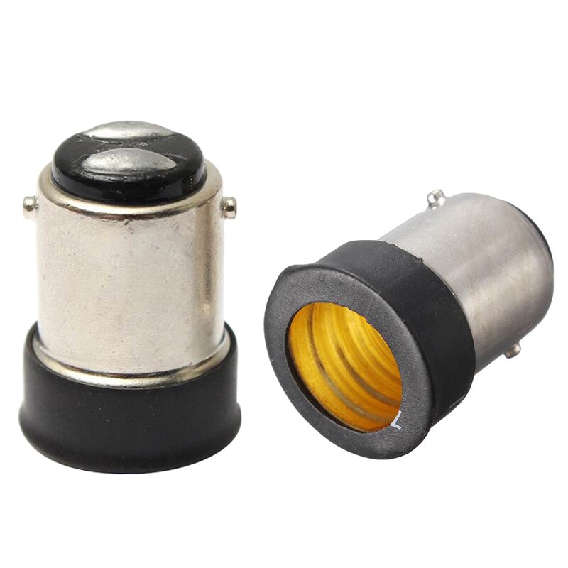 1Pcs Durable B15 To E14 Socket LED Lamp Adapte Heat Resistant PBT Small Bayonet B15 To Small Screw E14 Socket Lamp Base Holder