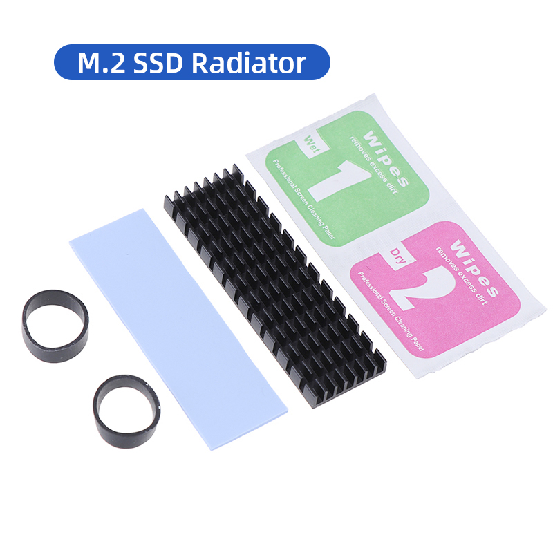 M2 Nvme Radiator Heatsink Warmteafvoer Radiator M.2 Ngff Cooling Koellichaam Thermische Pads Voor M.2 2280 Pci-E Nvme ssd