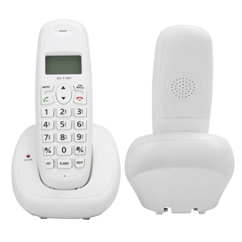 100-240V US Plug KX-T1901 Desk Phone Business Home Landline Phone FSK/DTMF Caller ID