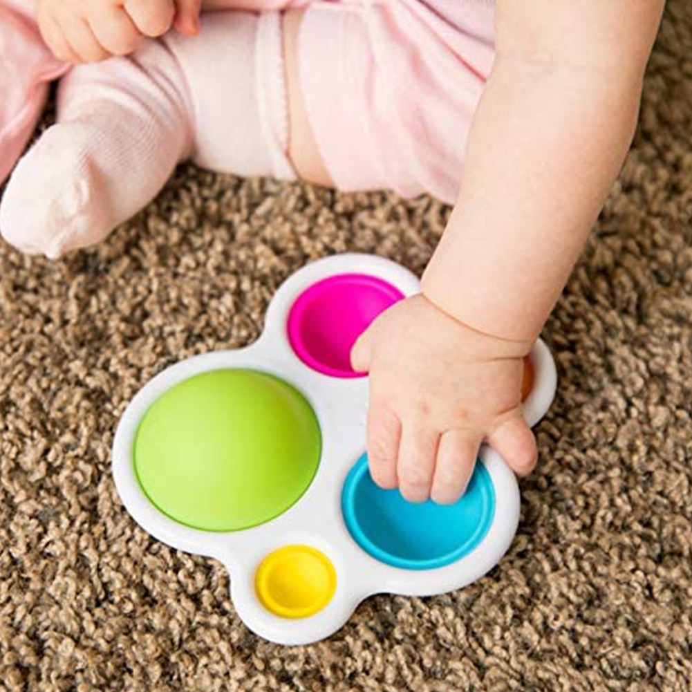 Neue Baby Fett Gehirn Spielzeug Feinmotorik Zug Zappeln Einfache Dimple Spielzeug Frühen Pädagogisches Spielzeug Für Baby Einfache grübchen