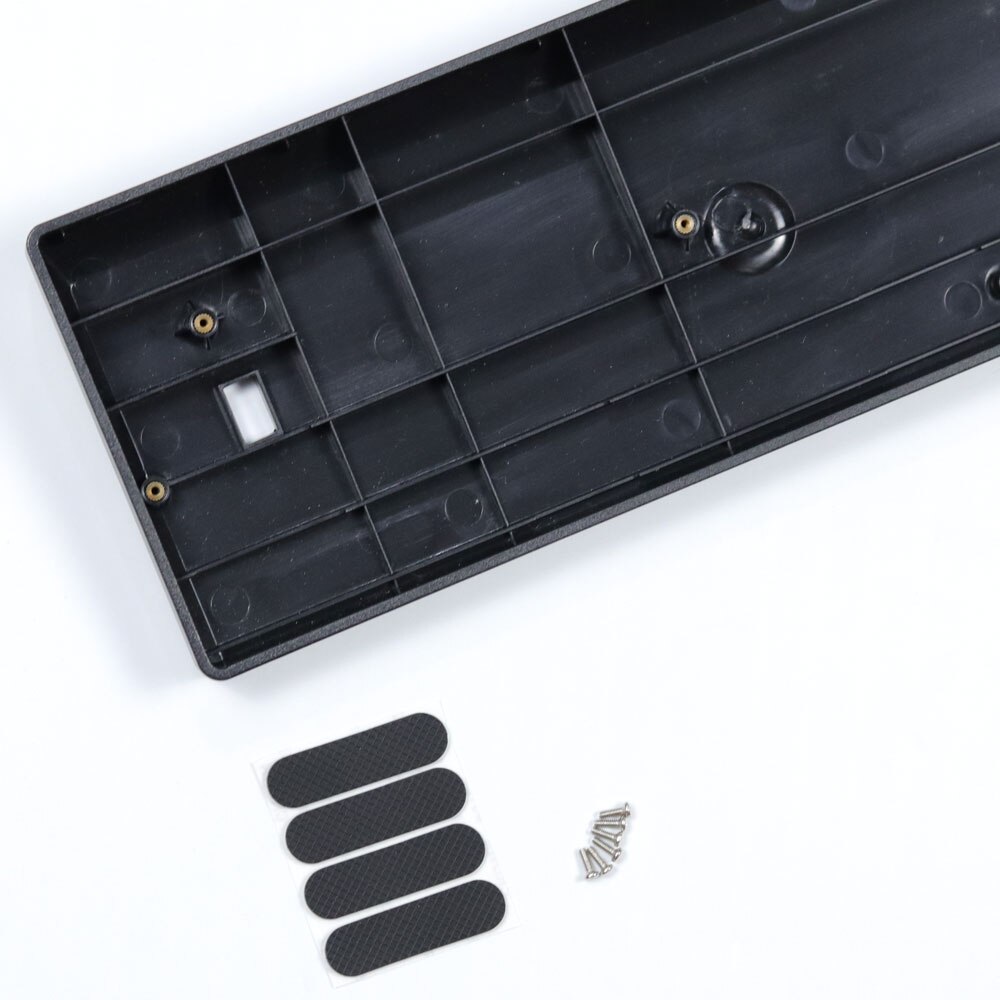 GH60 Compact Toetsenbord Basis Seat Pokerii 60% Mechanische Toetsenbord Poker2 Plastic Frame Case Gaming Toetsenbord Faceu Zwart Paars: Black