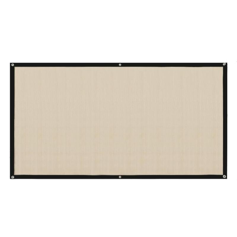 5 Size Anti-UV Block Sun Shelter Sail Canopy Outdoor Camping Yard Garden Patio Pool Sunshade Protection Awning Sunscreen