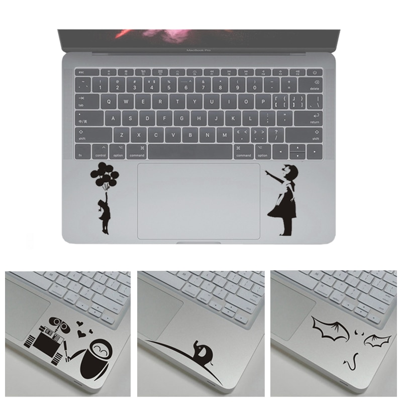 Roliga bärbara klistermärken för macbook air pro retina 11 13 15 ipad tablet pc dator klistermärken för xiaomi/hp partiell omslagsdekal