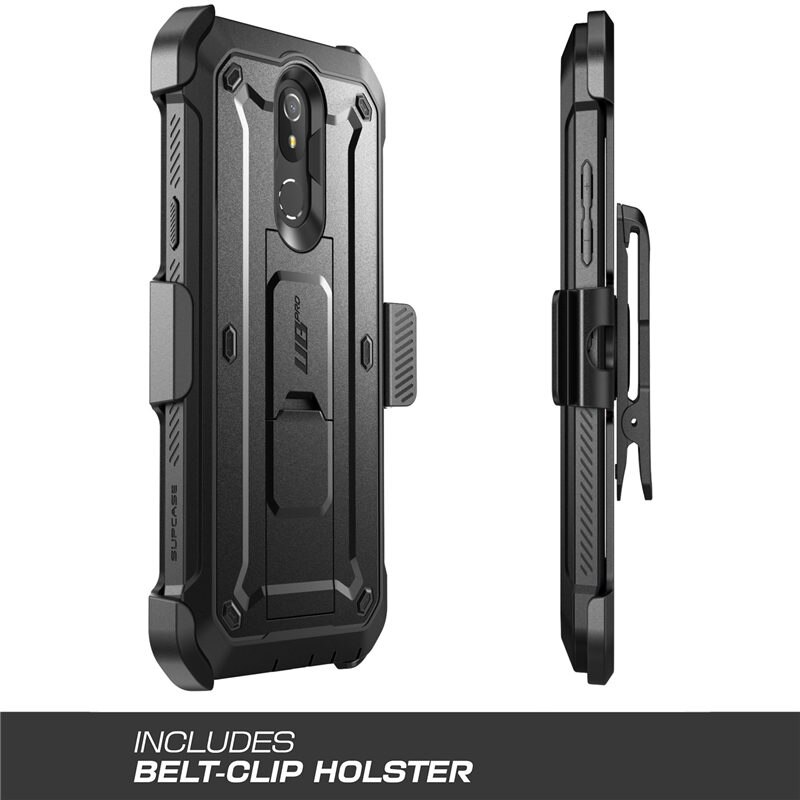 SUPCASE Per LG K40 Case (2019 Release) UB Pro di Tutto il Corpo Robusto Armi Della Copertura di Caso con Built-In Protezione Dello Schermo &amp; Cavalletto