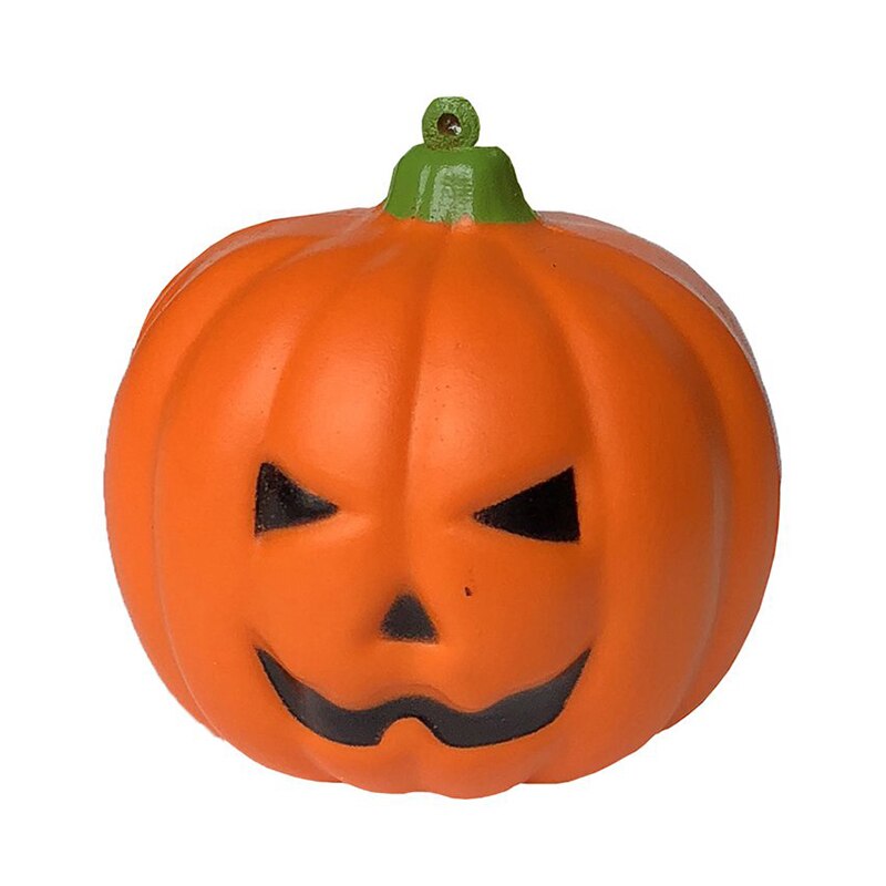 Jumbo Hallowee Pompoen Squeeze Speelgoed Leuke Squishy Langzaam Stijgende Zachte Bandjes Geurende Joke Stress Relief Voor Kid Fun Xmas Speelgoed