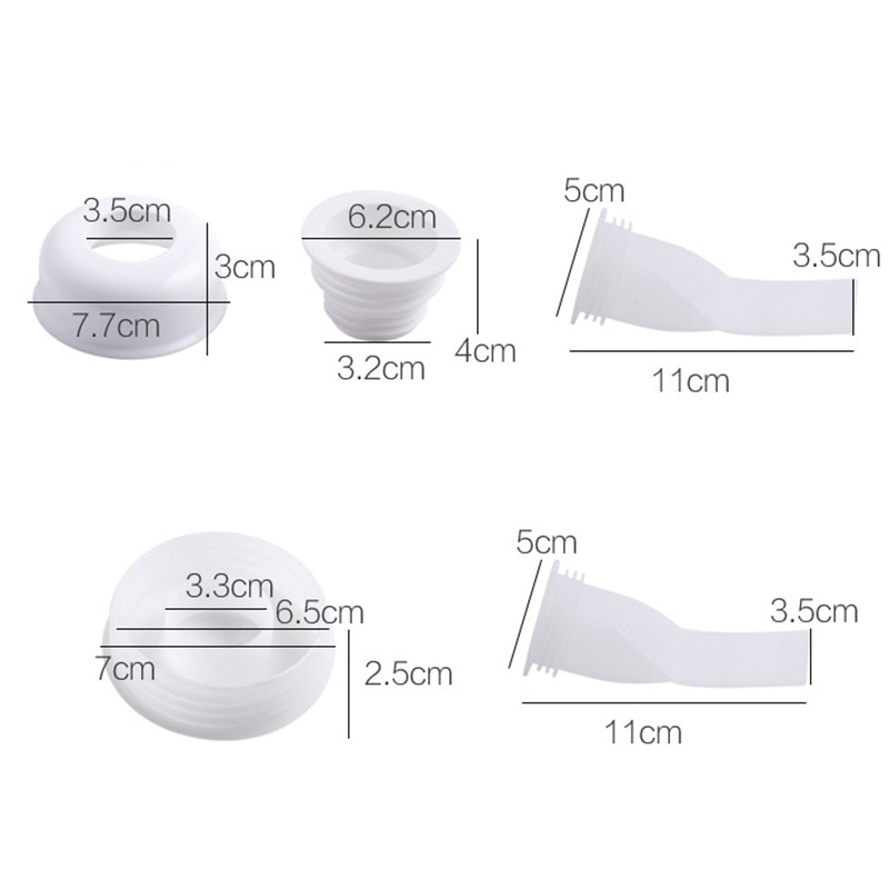 Drain Pipe Hose Seal Sewer Pipe Plug Deodorant Silicone for Washing Machine Hose