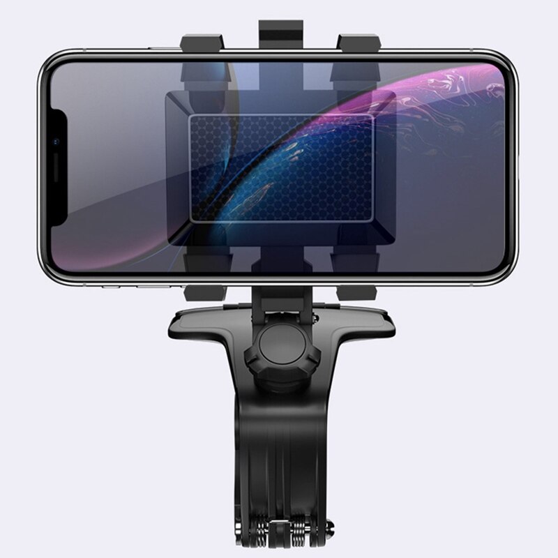 Autohouder 360 Graden Een Hand Bediening Controle Beugel Voor Mobiele Telefoon Voor Iphone Samsung Gps