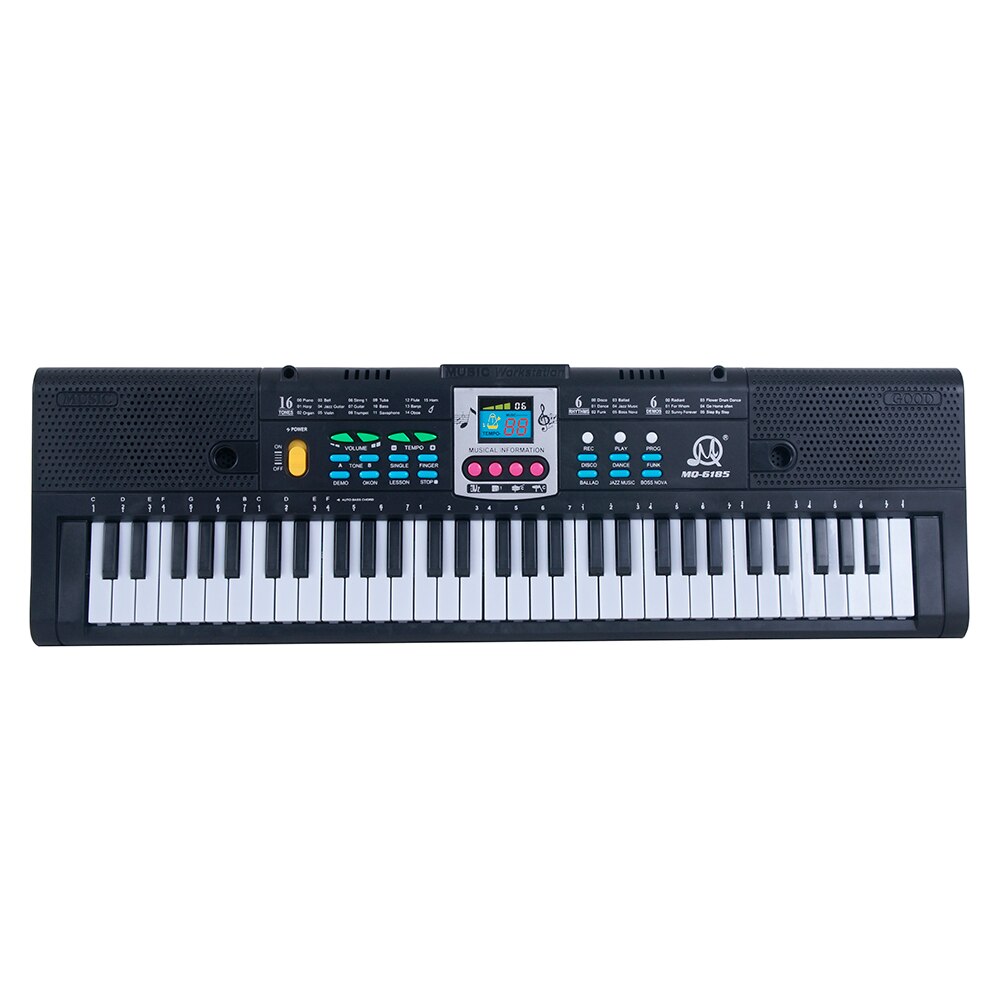61 Toetsen Elektronische Keyboard Digitale Piano Kids Muzikaal Speelgoed Met Microfoon Usb Kabel Kids Kind Speelgoed Muziekinstrumenten Leveranties