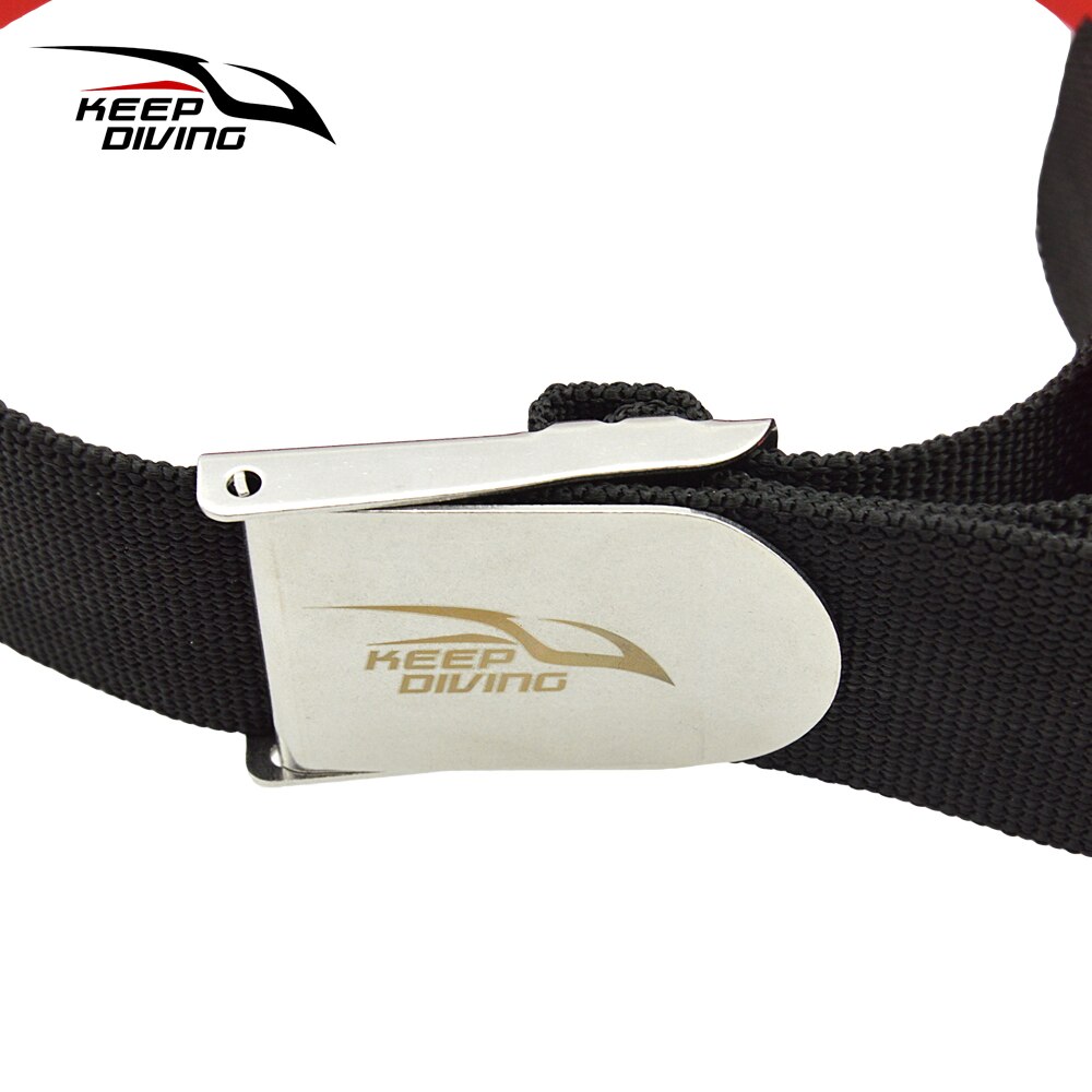 Adjustable Diving Weight Belt Pouch - Stainless Steel Buckle - Scuba Gear Storage - Dive Equipment Accessory