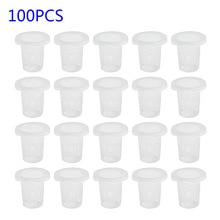Tela de copos para vegetais 35*35mm, vaso de legumes para hidroponia/aquaponia/orquidias