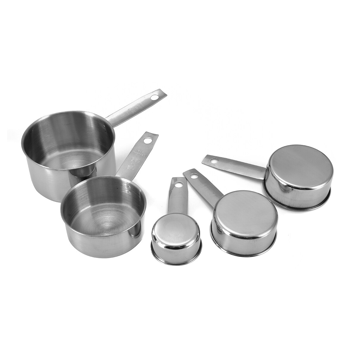 Practical Kitchen Measuring Cups Spoons Kit Set Stainless Steel Measuring Spoons Tool for Baking Cooking Durable Multi
