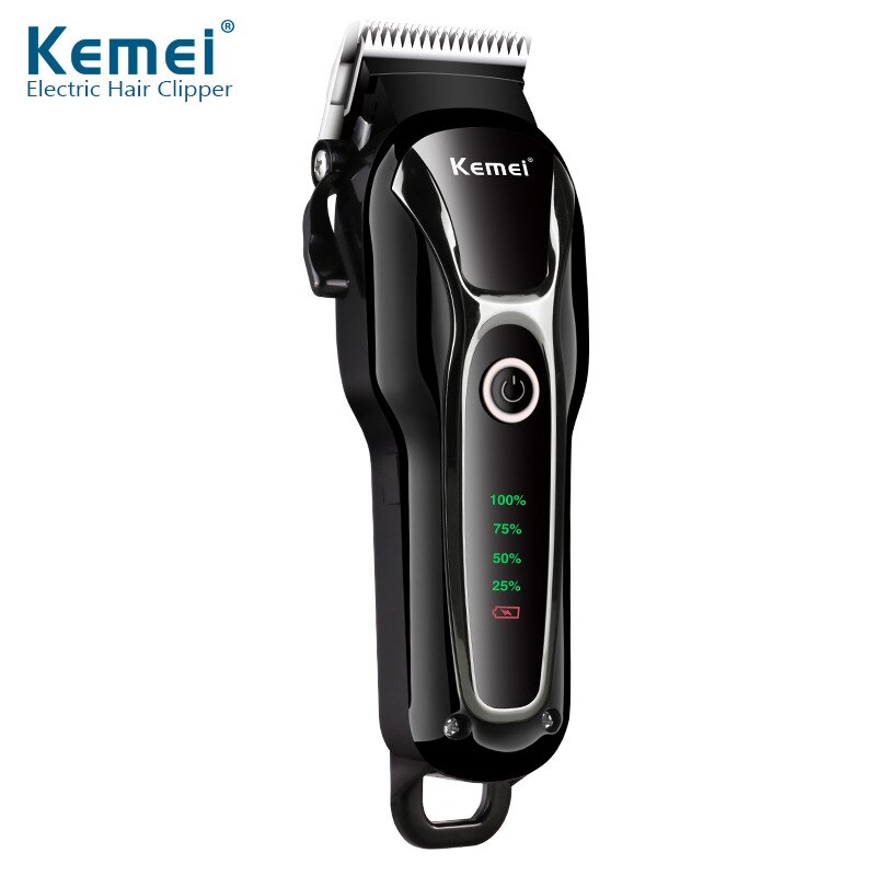 Kemei Dog Hair Trimmer 100-240v Rechargeable Hair Cutting Machine for Cat Hair Remover Animal Hair Clipper for Pet