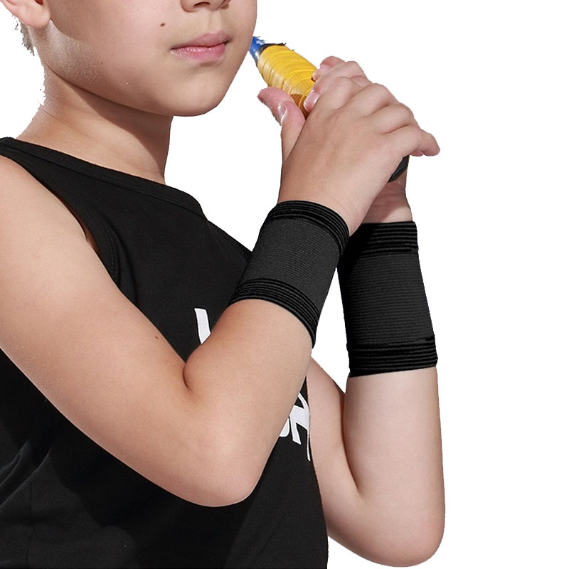 1 par de rodilleras deportivas para niños, coderas, muñequeras, tobilleras, rodilleras para niños y niñas, para deportes de baloncesto y voleibol: L / Azul