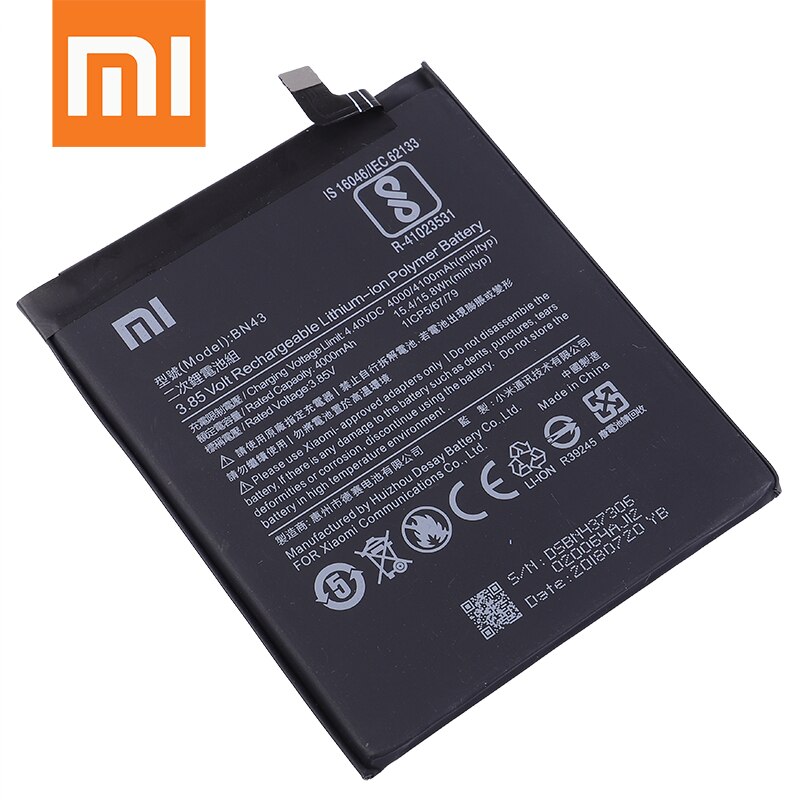 Original xiaomi 4a nota 3 3 pro 3 s 3x 4x bateria redmi 4a 3 s 4x mtk helio x20 nota 4 global snapdragon 625 bateria + ferramentas