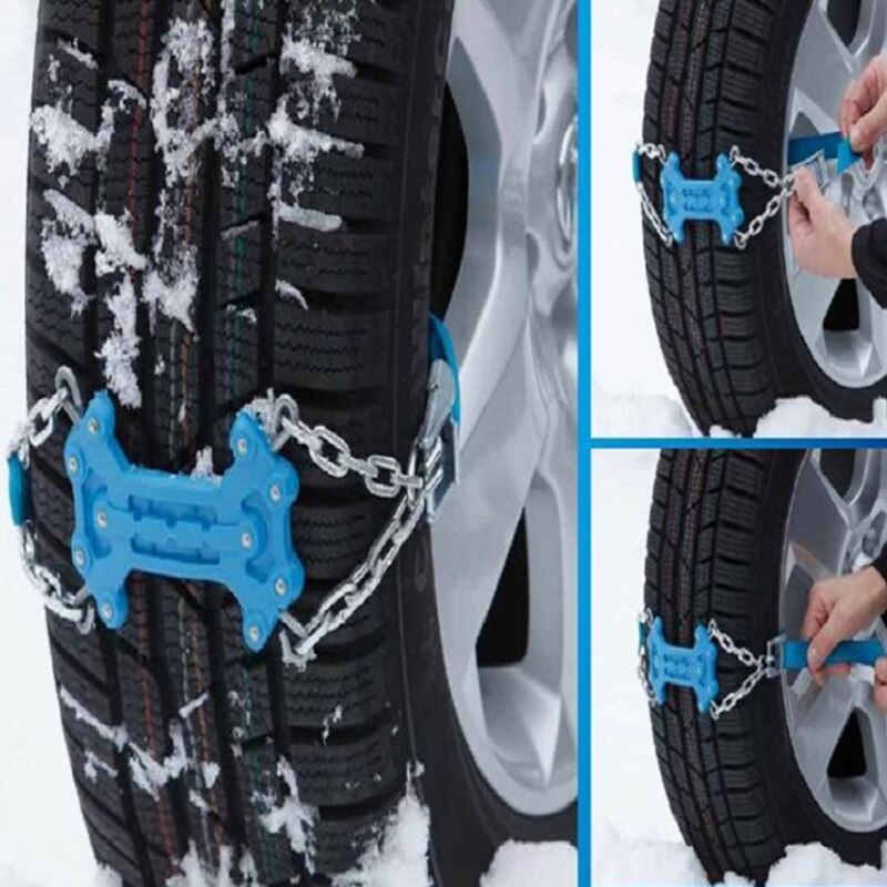 Tire Traction Device for Snow, Mud and Sand Get Unstuck Fast - a Snow Traction Mat or Snow Chain Alternative