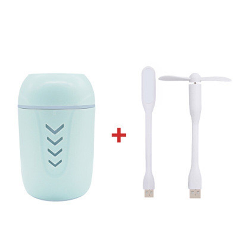 Ultrasonic Aromatherapy Diffuser Quiet Humidifier Air For Home USB Fogger Mist Maker With LED Night Lamp Ultrasonic Mist Maker: 1