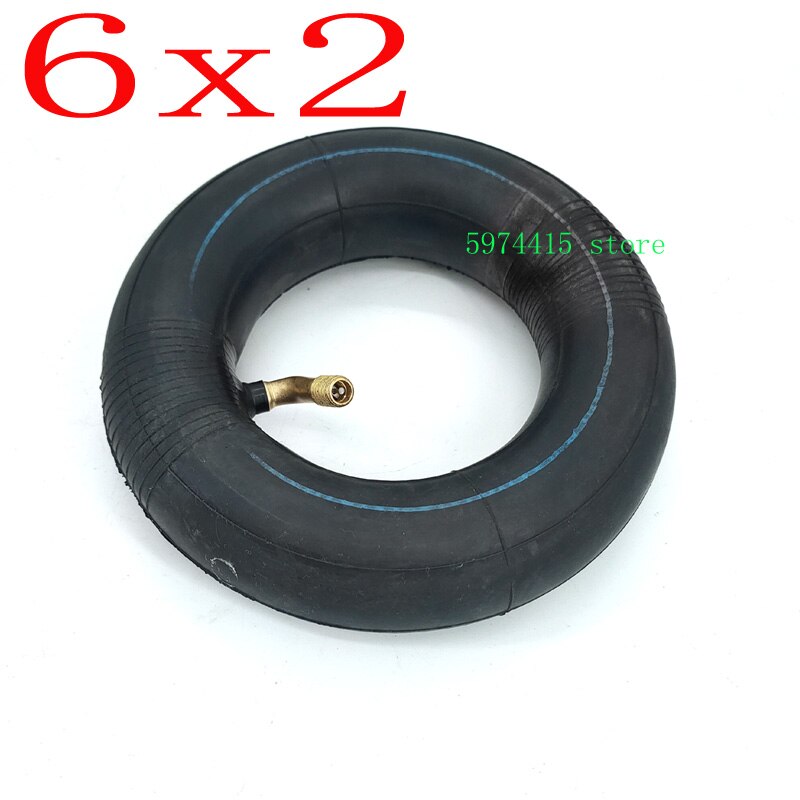 6x2 Pn6x2 pneu pneumatique chambre à air 6X2 pneu solide pour Scooter électrique fauteuil roulant camion utilisation 6 "pneu pneu F0 chariot pneumatique: inner tube