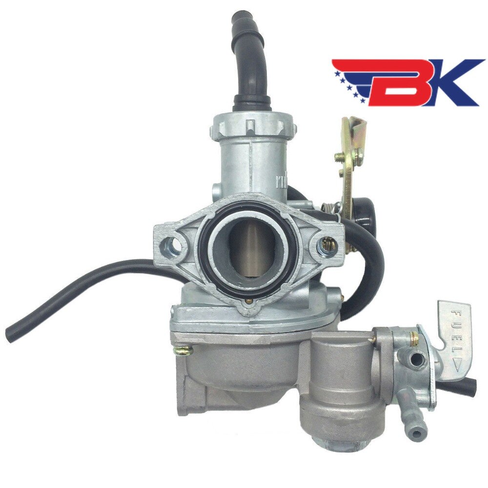 Pz22 22mm karburator m / brændstofventil til honda carb trx 90 trx 90 atc 110 atv