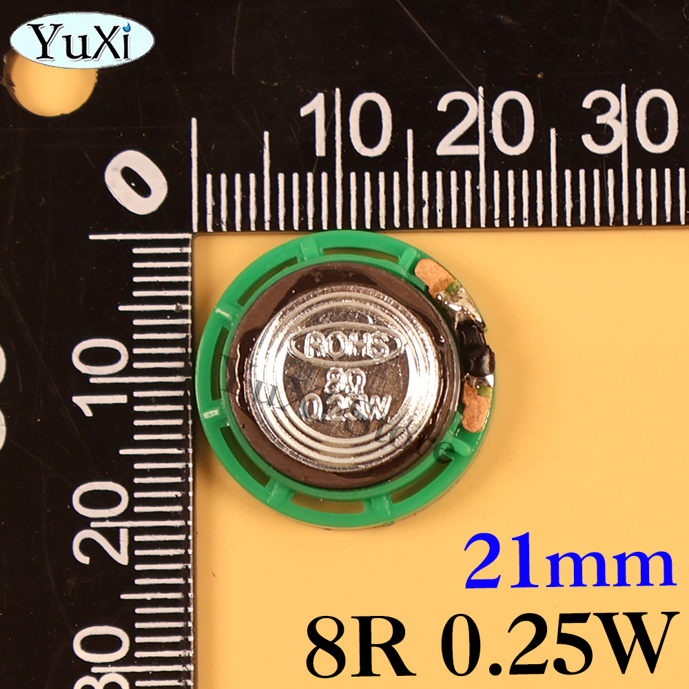 1pc hornhøjttalere 0.25w 0.5w 8r 16r 32r højttalerdiameter 20mm 21mm 23mm 27mm 29mm 36mm 40mm 8 ohm 16 ohm 32 ohm højttaler: Rosenrød