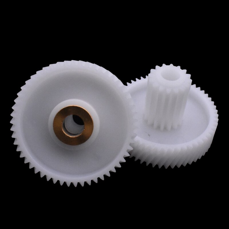 2x Plastic Gear replacements for Elenberg MG-2501-18-3 Meat Grinder Spare Parts Household Meat Grinder Plastic Gear