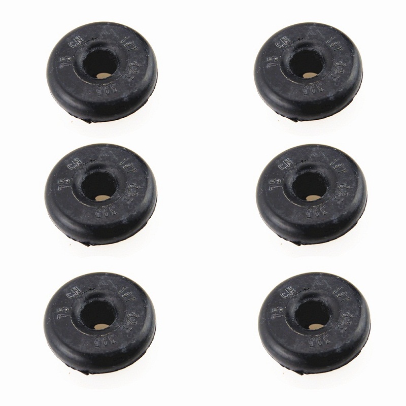 Capa para motor borracha readxt, 2/6 peças, com suporte de borracha, para vw borracha, jetta 6, mk6: 6 P Rubber Bracket