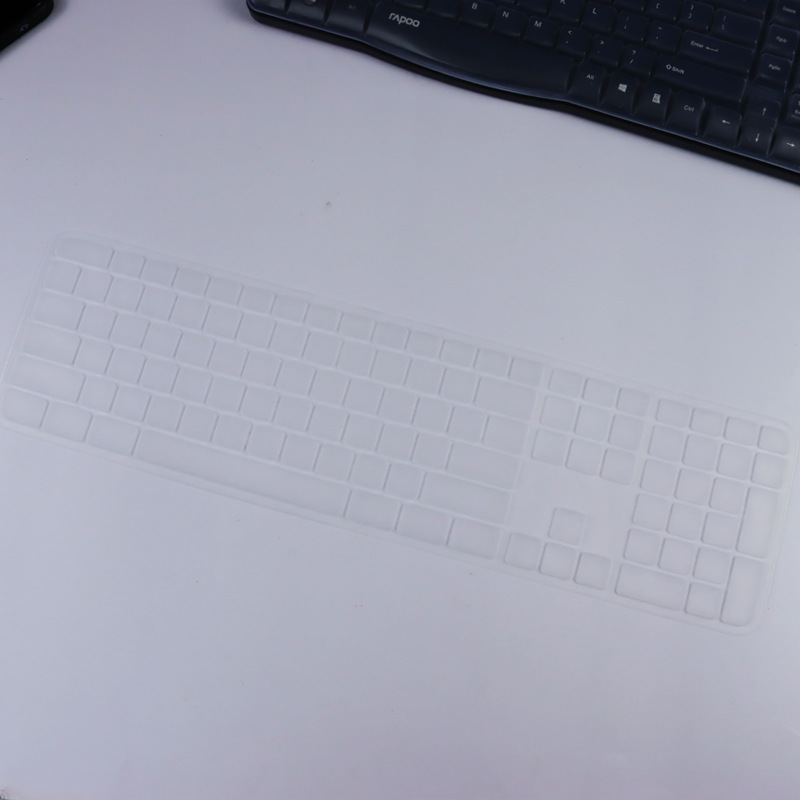 Tastaturabdeckung für Logitech Craft Mx Keys, kabellose Bluetooth-Tastatur, weiche Silikonfolie, schlanke, dünne Schutzhülle, transparent: Braun
