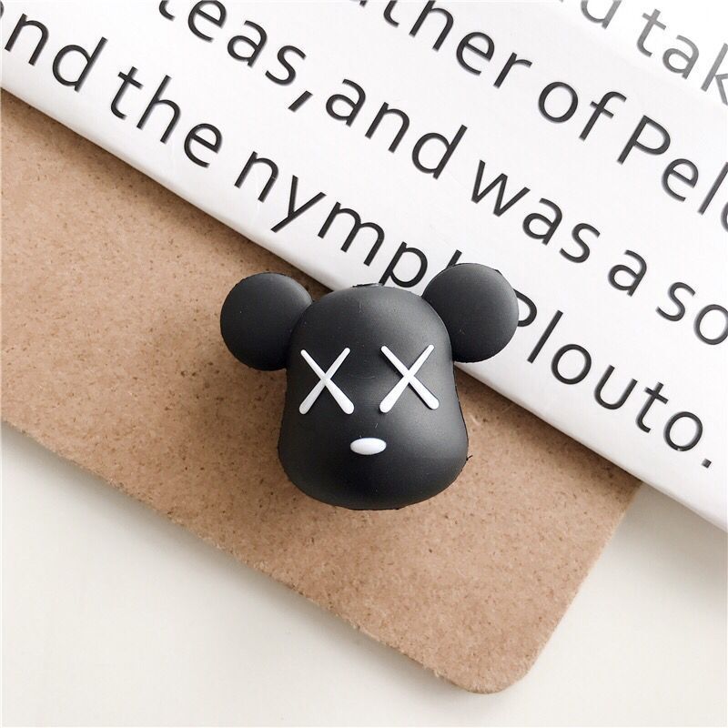 Cable Bite Protector for Iphone Cable Winder Phone Holder Accessory Cable Biters Squishy Doll Model Fruit Drink Avocado Durian: Green
