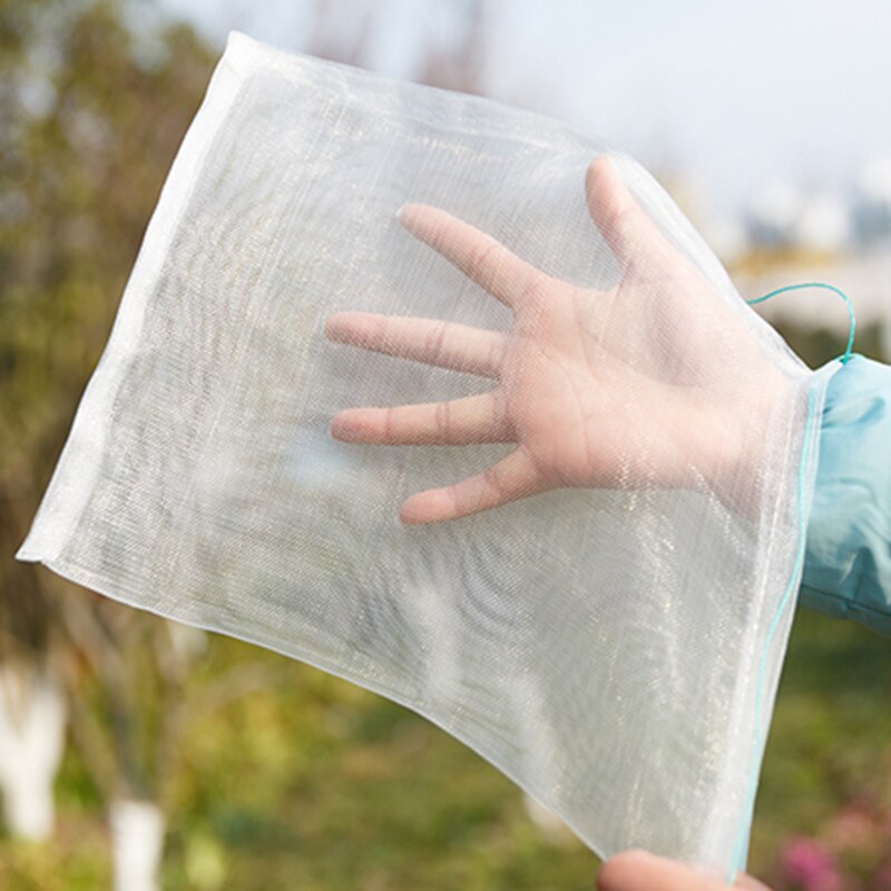 Garden Net Fruit Bag Wrap Fruit To Protect From Pest Insects Fruit Monkey Squirrel Herramientas Ferramentas -V12