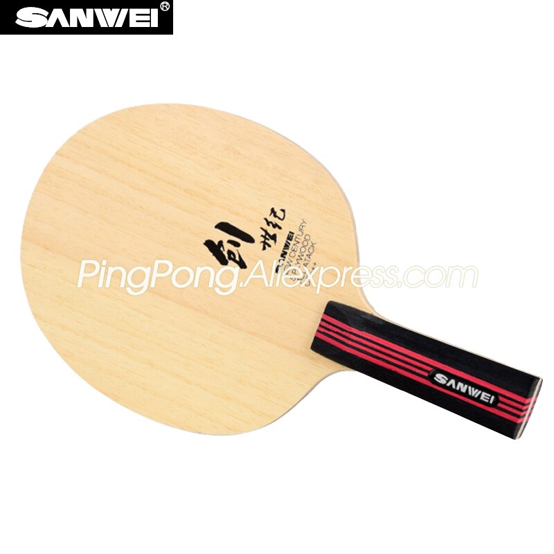 SANWEI Century Table Tennis Blade (5 Ply Wood, Allround) Racket Ping Pong Bat Paddle