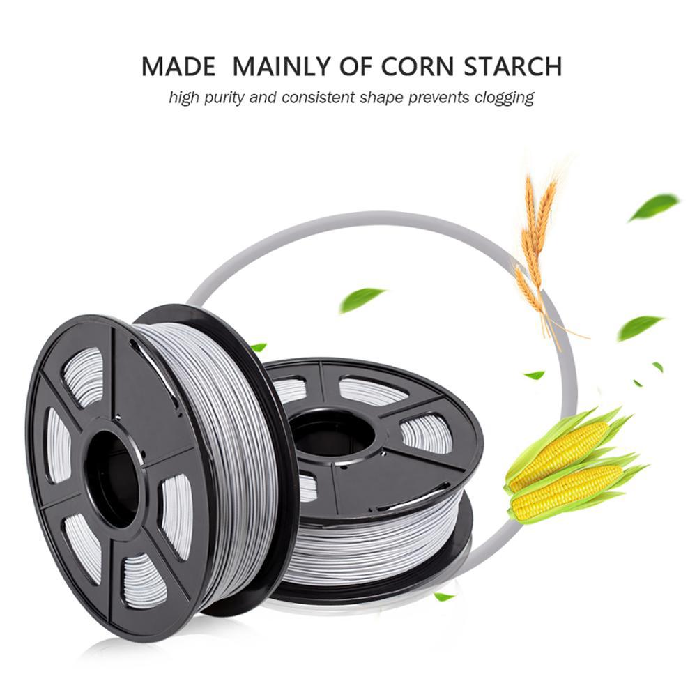 PLA 3D Printer Filament 1kg PLA 1.75mm 1kg/2.2lbs PLA Material for 3D Printer Plastic eco-friendly low shrinkage high strength