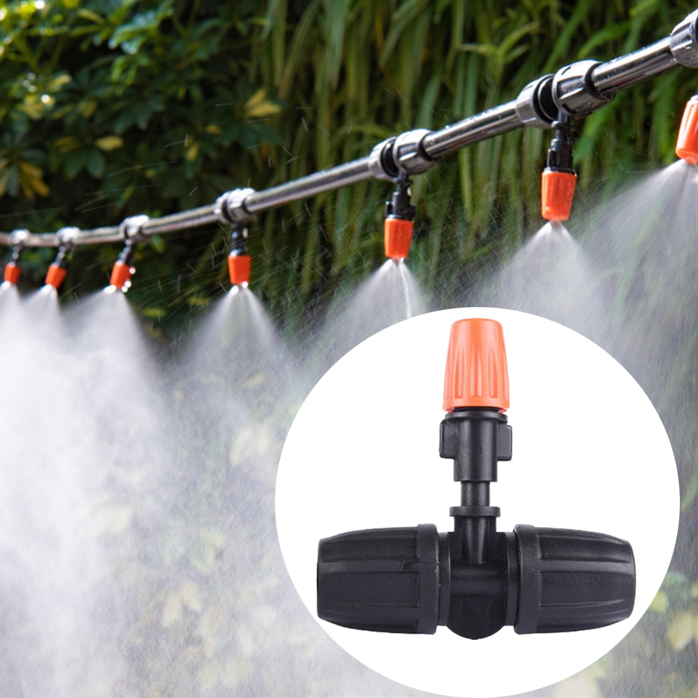 100pcs Spray Nozzle Farm Garden Micro Auto Drip Irrigation System Sprinkler Adjustable Atomizing Dripper Plant Self Watering