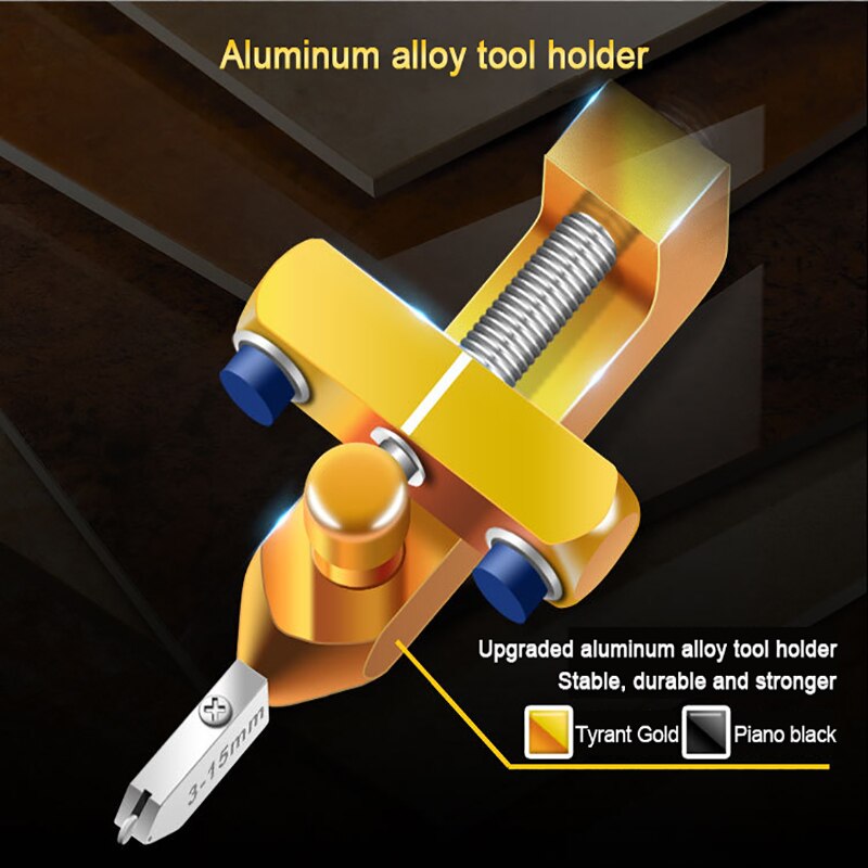 2 In 1 Manual Tile Cutter for Cutting Ceramic Tiles Glass Tile Opener Construction Tool High-strength Ceramic Cutting Tile Set