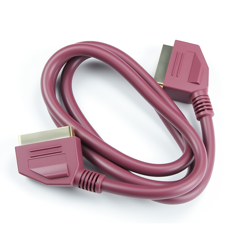 Scart Lead Fully Wired 21-PIN Scart Cable Male to Male Cable Scart for Scart to HDMI converter TV DVD SKY VIDEO Scart CABLE