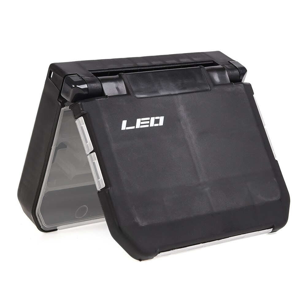 Portable ABS PlasticCase Storage Box Travel Medicine Box Holder Tablet Organizer Fishing Lure Bait Storage Box Fishing Gear Tack