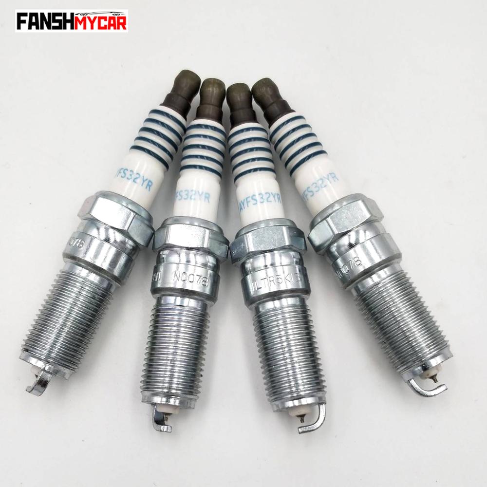 4 Teile/los ZÜNDKERZEN Für Ford MOTORCRAFT SP-530 SP530 AYFS32YR AYFS-32Y-R