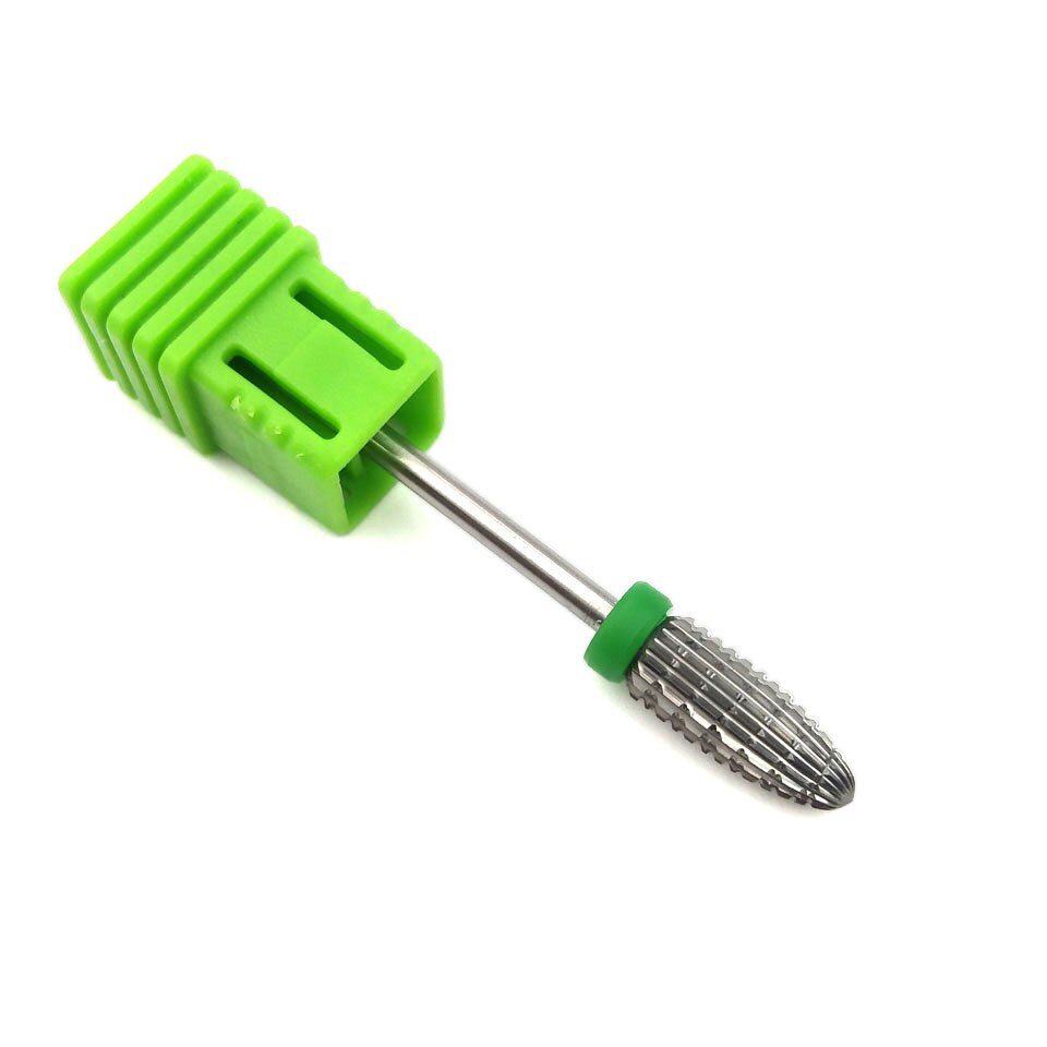 Hytoos Bullet Carbide Nail Drill Bit 3/32 &quot;Rotary Nail Bits Elektrische Boor Accessoires Manicure Cutter Gereedschap