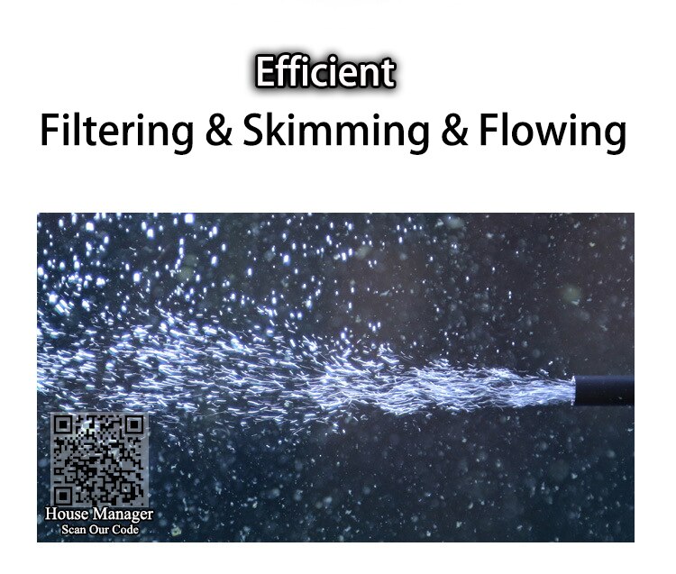 3W SUNSUN surface skimmer oil remove film + add oxygen + adjustable air flow water flow for saltwater, protein skimmer aquarium