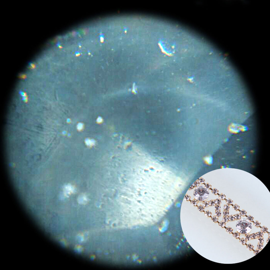 Lomme 200x ~ 240x håndholdt led lampe lys loupe zoom forstørrelsesglas mini bærbart mikroskop forstørrelsesglas lomme linse