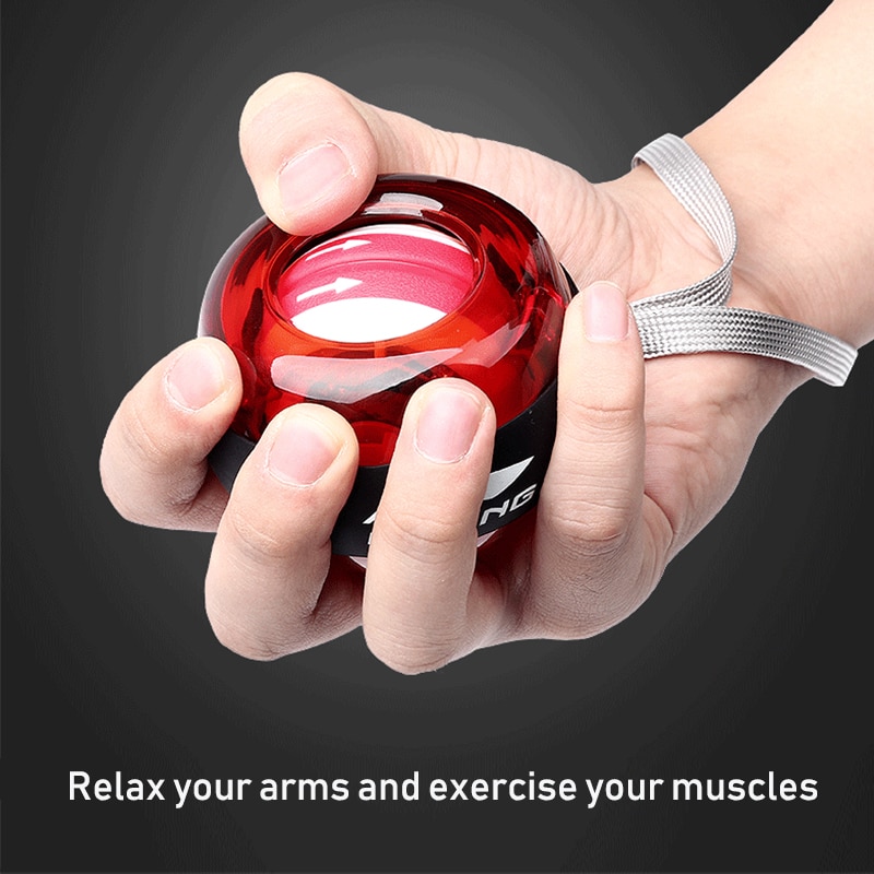 Li Ning wrist ball male forearm trainer grip Super Gyro powerball exercise wrist arm strength wrist trainer Fitness