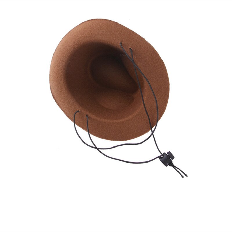 perros accesorios Sombrero de mascota divertido para perro y gato, sombrero de vaquero occidental, accesorio de foto Universal para perro, gorra para Halloween, Navidad, callejera, accesorios para mascotas