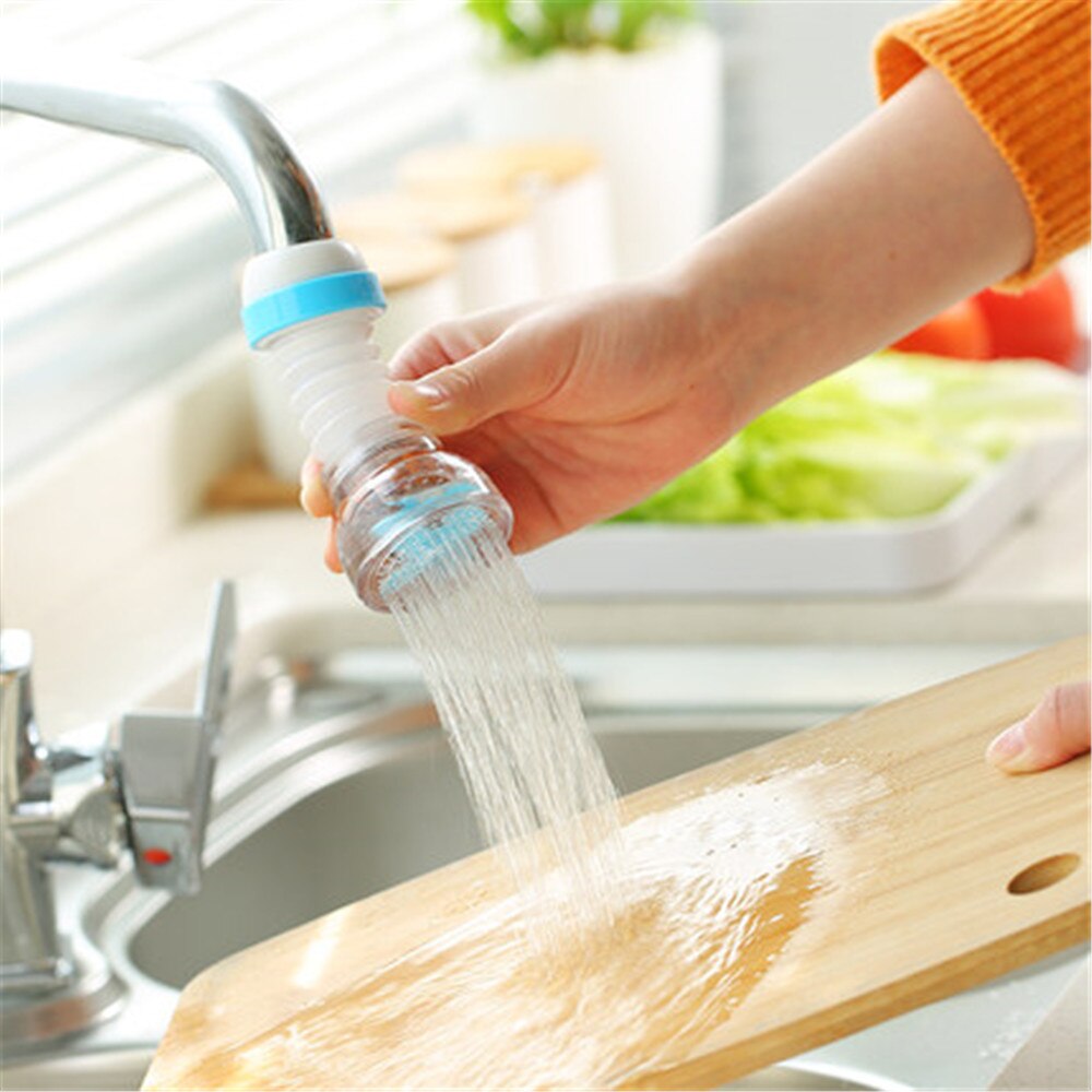 Purificador de agua retráctil giratorio de ducha de agua para ahorro de agua para el hogar con compartimento de piedra Maifan con filtro de presión Sp