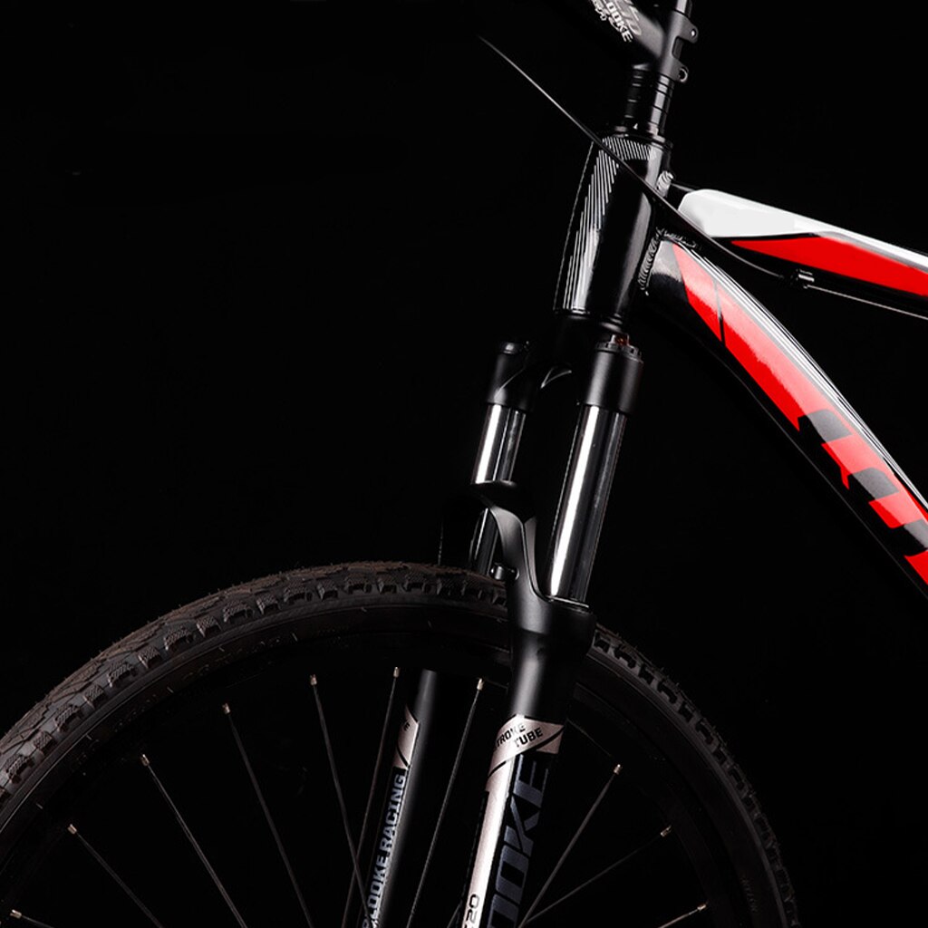 28.6mm MTB Bike Fork Front Fork Lockout Adjustment Forks Remote Lock Lockout Bicycle Shockproof Front Fork