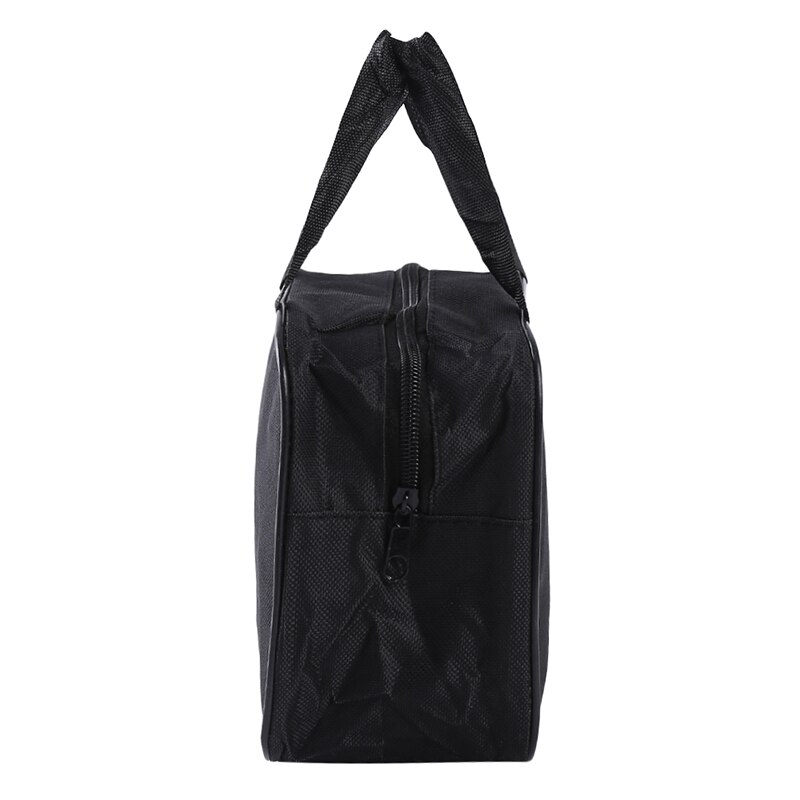 Sac organisateur noir sac de rangement sac à main en Nylon pour voiture compresseur d'air pompe automobile boîte à outils