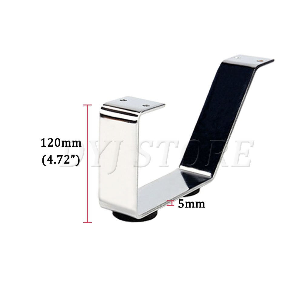 1/2Pack Wrought Iron Furniture Legs, Heavy Duty V-Shaped Sofa Support Legs Replacement for Coffee Table Cabinet Feet TV Stands