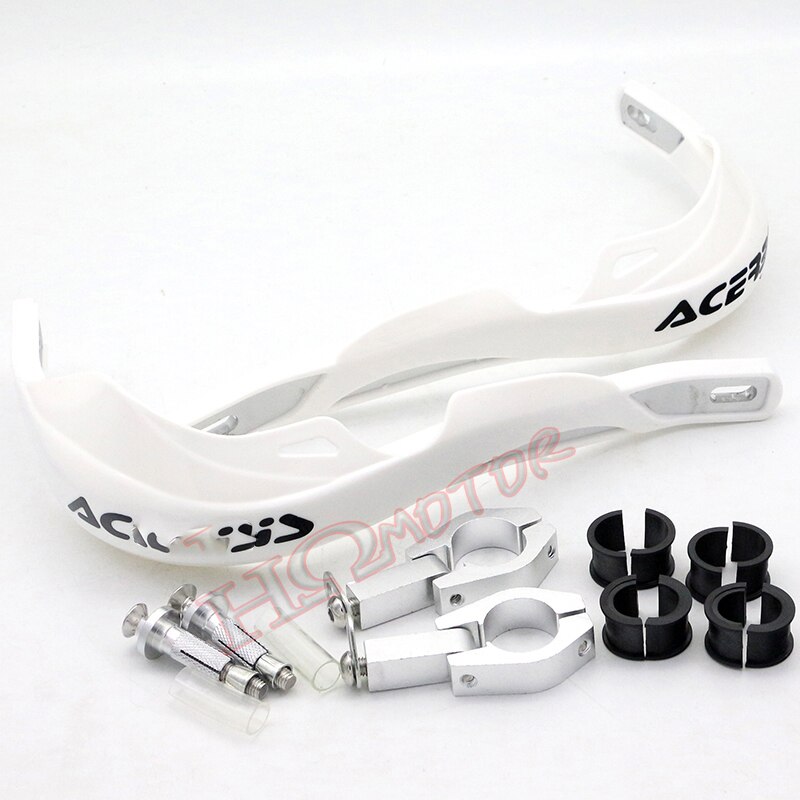 22MM 28MM Motorcycle Hand Guards Handle Protector Handguard Handlebar Protection For KTM HONDA YAMAHA YZ SUZUKI Pit Dirt Bike: White