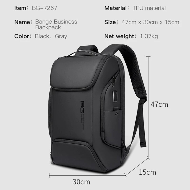 Bange Aankomst Laptop Rugzakken Multifunctionele Met Waterdichte Grote Capaciteit Dagelijks Werk Business Backpack Rugzak Mochila