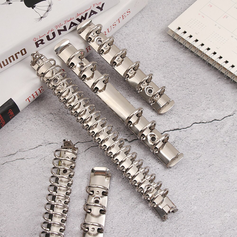 A4/B5/A5/A6/A7 Metalen Spiraal Ringen Bindmiddel Clip Bestandsmap Losbladige Clip dagboek Notepad Notebook Binding Hoops Kantoorbenodigdheden