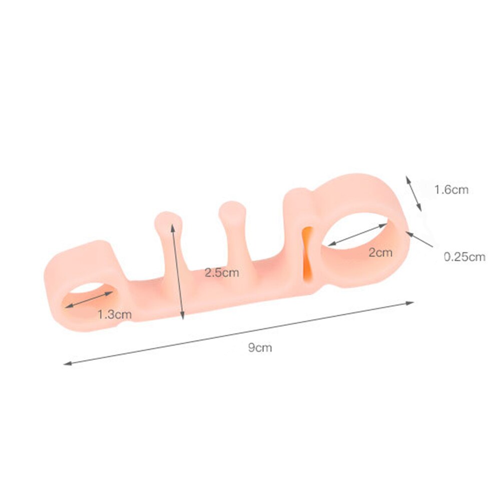 SEBS Teen Separator Hallux Valgus Corrector Straightener Bunion Regelaar Voeten Zorg Teen Separator Hallux Valgus Corrector